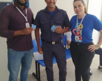 Entrega de brindes Dia dos Pais