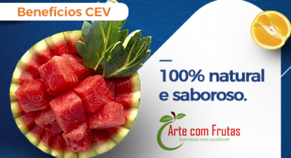 Arte com Frutas é o novo parceiro da Família CEV