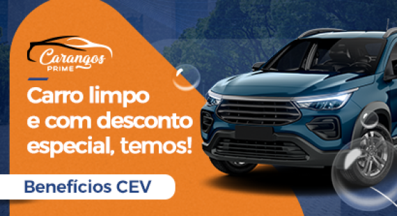 Carro limpo e com desconto especial, temos!