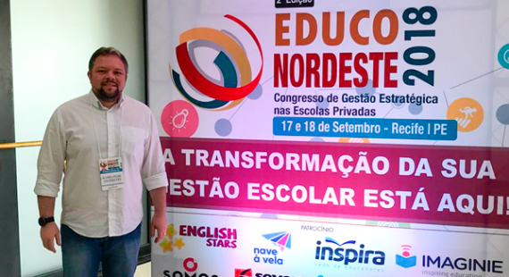 Gestão Escolar: CEV participa do Congresso Educo Nordeste 2018