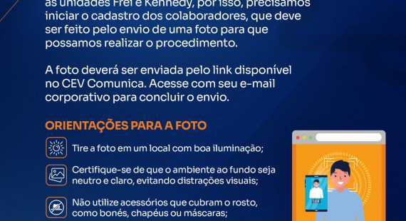 Grupo CEV implementa sistema de reconhecimento facial nas unidades Frei e Kennedy