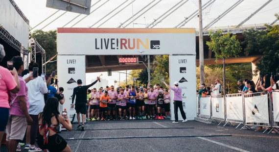 Incentivo ao esporte! Grupo CEV é parceiro na Live!Run XP 2024