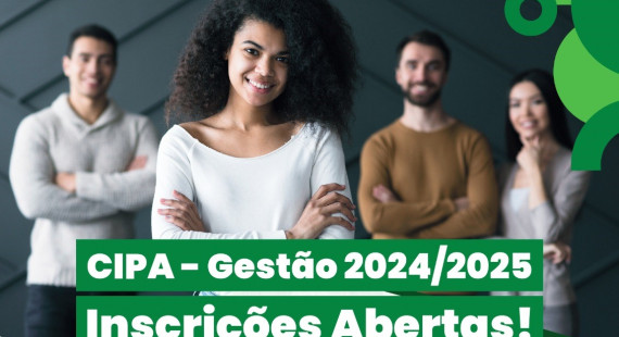 Inscrições abertas para a CIPA Gestão 2024/2025 no CEV Kennedy