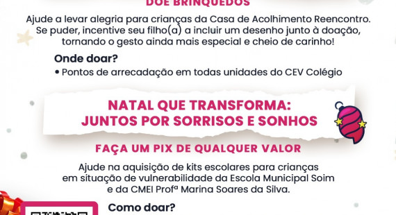 Natal Solidário: Transforme Vidas com um Gesto de Amor!