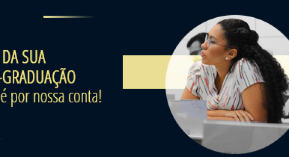 O Grupo CEV acredita em você! 30% da sua pós-graduação é por nossa conta!