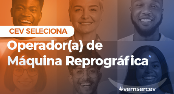 Oportunidade para atuar como Operador (a) de Máquina Reprográfica
