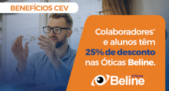 Parceria com ótica garante desconto de até 25% para colaboradores