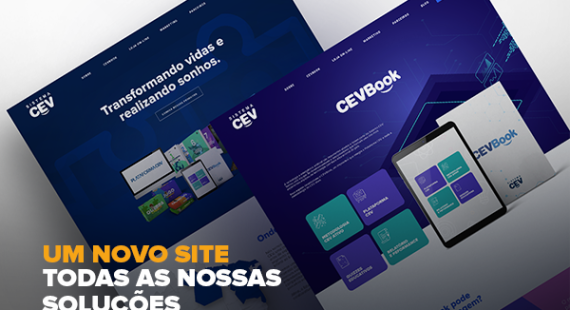 Sistema CEV inova em site dinâmico e intuitivo