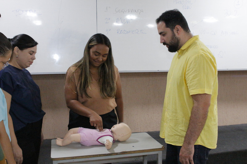 TREINAMENTO DE PRIMEIROS SOCORROS - EQUIPE PEDAGÓGICA INFANTIL