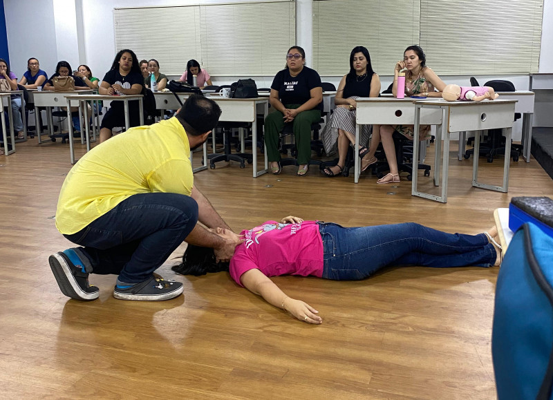 TREINAMENTO DE PRIMEIROS SOCORROS - EQUIPE PEDAGÓGICA INFANTIL