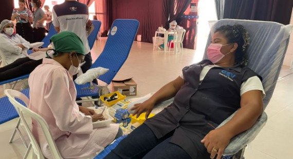 ICEV incentiva doação de sangue e medula com trote solidário