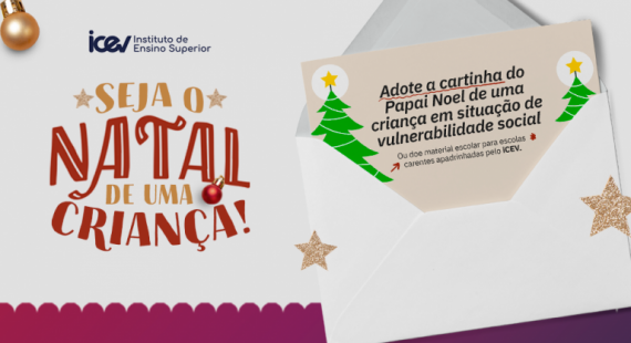 iCEV promove Natal Solidário para crianças em situação de vulnerabilidade